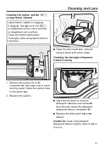 Preview for 61 page of Miele WCI 670 Operating Instructions Manual