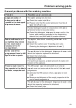 Preview for 69 page of Miele WCI 670 Operating Instructions Manual