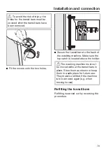 Preview for 79 page of Miele WCI 670 Operating Instructions Manual