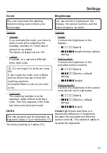 Preview for 93 page of Miele WCI 670 Operating Instructions Manual