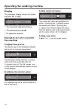 Preview for 16 page of Miele WCI 860 Operating Instructions Manual