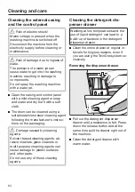 Preview for 64 page of Miele WCI 860 Operating Instructions Manual