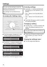 Preview for 98 page of Miele WCI 860 Operating Instructions Manual