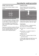 Preview for 17 page of Miele WCR 860 WPS Operating Instructions Manual