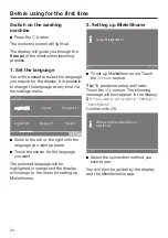 Preview for 20 page of Miele WCR 860 WPS Operating Instructions Manual