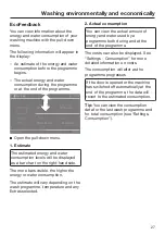 Preview for 27 page of Miele WCR 860 WPS Operating Instructions Manual