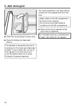 Preview for 38 page of Miele WCR 860 WPS Operating Instructions Manual