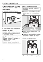 Preview for 80 page of Miele WCR 860 WPS Operating Instructions Manual