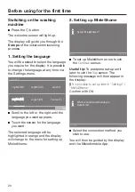 Preview for 20 page of Miele WCR 870 WPS Operating Instructions Manual