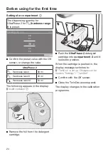 Preview for 24 page of Miele WCR 870 WPS Operating Instructions Manual