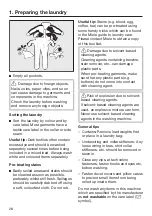 Preview for 28 page of Miele WCR 870 WPS Operating Instructions Manual