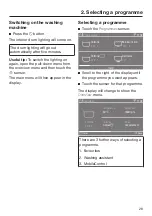 Preview for 29 page of Miele WCR 870 WPS Operating Instructions Manual