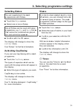 Preview for 31 page of Miele WCR 870 WPS Operating Instructions Manual