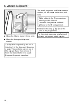 Preview for 38 page of Miele WCR 870 WPS Operating Instructions Manual