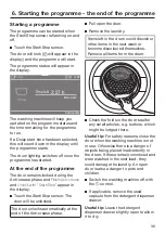 Preview for 39 page of Miele WCR 870 WPS Operating Instructions Manual