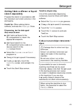 Preview for 63 page of Miele WCR 870 WPS Operating Instructions Manual