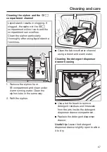 Preview for 67 page of Miele WCR 870 WPS Operating Instructions Manual