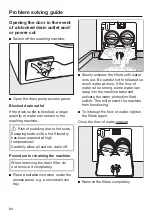 Preview for 80 page of Miele WCR 870 WPS Operating Instructions Manual