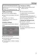 Preview for 99 page of Miele WCR 870 WPS Operating Instructions Manual