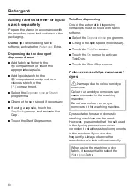 Preview for 64 page of Miele WCR 890 WPS Operating Instructions Manual