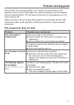 Preview for 71 page of Miele WCR 890 WPS Operating Instructions Manual