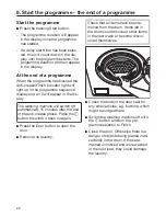 Предварительный просмотр 22 страницы Miele wda 201 Operating Instructions Manual