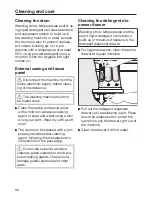 Предварительный просмотр 38 страницы Miele wda 201 Operating Instructions Manual