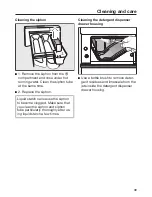 Предварительный просмотр 39 страницы Miele wda 201 Operating Instructions Manual