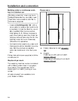 Предварительный просмотр 56 страницы Miele wda 201 Operating Instructions Manual