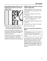 Предварительный просмотр 37 страницы Miele WDA 210 WPM Operating Instructions Manual