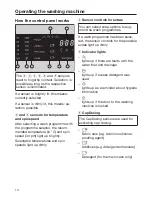 Предварительный просмотр 14 страницы Miele WDB 030 Operating Instructions Manual