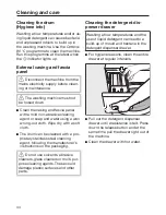 Предварительный просмотр 44 страницы Miele WDB 030 Operating Instructions Manual