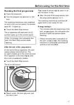 Предварительный просмотр 17 страницы Miele WDB 038 WPS Active Eco Operating Instructions Manual