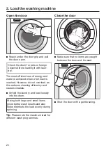 Предварительный просмотр 20 страницы Miele WDB 038 WPS Active Eco Operating Instructions Manual