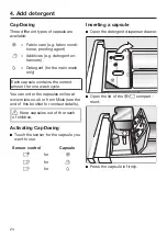 Предварительный просмотр 24 страницы Miele WDB 038 WPS Active Eco Operating Instructions Manual