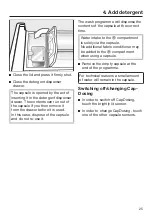 Предварительный просмотр 25 страницы Miele WDB 038 WPS Active Eco Operating Instructions Manual