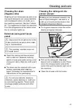 Предварительный просмотр 45 страницы Miele WDB 038 WPS Active Eco Operating Instructions Manual