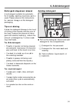 Предварительный просмотр 23 страницы Miele WDB004 Operating Instructions Manual