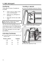 Предварительный просмотр 24 страницы Miele WDB004 Operating Instructions Manual