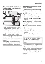 Предварительный просмотр 43 страницы Miele WDB004 Operating Instructions Manual