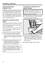 Предварительный просмотр 44 страницы Miele WDB004 Operating Instructions Manual