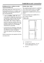 Предварительный просмотр 63 страницы Miele WDB004 Operating Instructions Manual