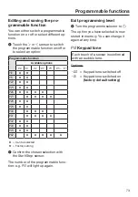Предварительный просмотр 73 страницы Miele WDB004 Operating Instructions Manual
