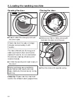 Preview for 20 page of Miele WDD 030 Operating Instructions Manual