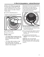 Preview for 27 page of Miele WDD 030 Operating Instructions Manual