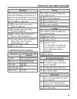 Preview for 39 page of Miele WDD 030 Operating Instructions Manual