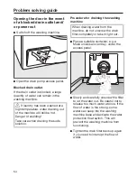 Preview for 54 page of Miele WDD 030 Operating Instructions Manual