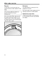 Preview for 56 page of Miele WDD 030 Operating Instructions Manual