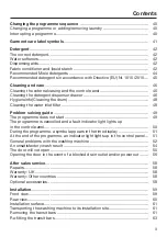 Preview for 3 page of Miele WDD 131 WPS GuideLine Operating Instructions Manual