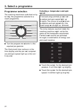 Preview for 22 page of Miele WDD 131 WPS GuideLine Operating Instructions Manual